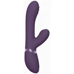 Vive Vibro Rabbit TANI 22 X 3.5cm Violet -FÉMINITÉS boutique vibro rabbit tani 22 x 35cm violet 2