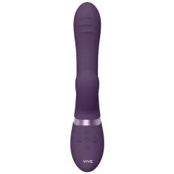 Vive Vibro Rabbit TANI 22 X 3.5cm Violet -FÉMINITÉS boutique vibro rabbit tani 22 x 35cm violet 3