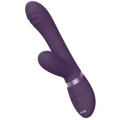 Vive Vibro Rabbit TANI 22 X 3.5cm Violet -FÉMINITÉS boutique vibro rabbit tani 22 x 35cm violet 4