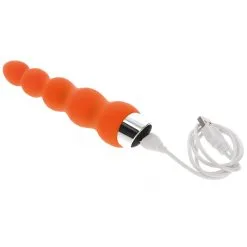 TOYJOY Happiness Vibro STAIRWAY TO HEAVEN 16 X 3.5cm Orange -FÉMINITÉS boutique vibro stairway to heaven 16 x 35cm orange 3