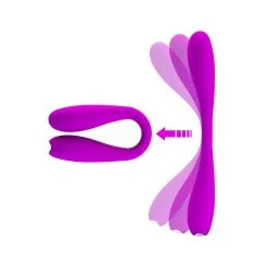 Vibro YEDDA Pretty Love 17 X 2.7cm Violet -FÉMINITÉS boutique vibro yedda pretty love 17 x 27cm violet 4