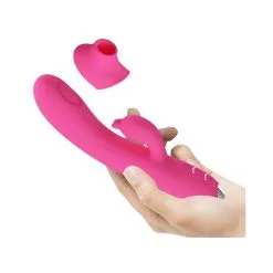 Pretty Love Vibromasseur à Succion REGINA 12 X 3.5 Cm Rose -FÉMINITÉS boutique vibromasseur a succion regina 12 x 35 cm rose 2