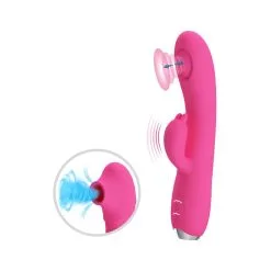 Pretty Love Vibromasseur à Succion REGINA 12 X 3.5 Cm Rose