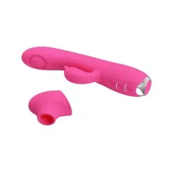 Pretty Love Vibromasseur à Succion REGINA 12 X 3.5 Cm Rose -FÉMINITÉS boutique vibromasseur a succion regina 12 x 35 cm rose 5