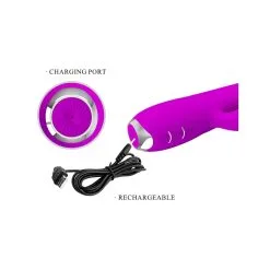 Vibromasseur à Succion REGINA Pretty Love 12 X 3.5cm Violet -FÉMINITÉS boutique vibromasseur a succion regina pretty love 12 x 35cm violet 4