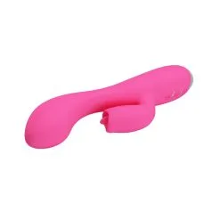 Vibromasseur Rabbit Licking DOREEN Pretty Love 12 X 3.8 Cm Rose -FÉMINITÉS boutique vibromasseur rabbit licking doreen pretty love 12 x 38 cm rose 6