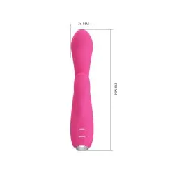 Vibromasseur Rabbit Licking DOREEN Pretty Love 12 X 3.8 Cm Rose -FÉMINITÉS boutique vibromasseur rabbit licking doreen pretty love 12 x 38 cm rose 8
