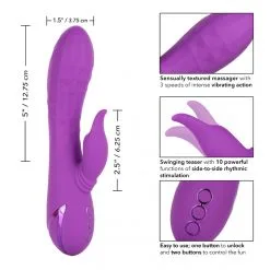 California Dreaming Vibromasseur Rabbit VALLEY Vamp -FÉMINITÉS boutique vibromasseur rabbit valley vamp 5