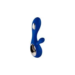 LELO Vibromasseur SORAYA WAVE 22 X 3.8 Cm Bleu Nuit -FÉMINITÉS boutique vibromasseur soraya wave 22 x 38 cm bleu nuit 2