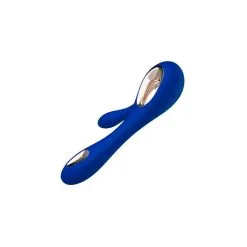 LELO Vibromasseur SORAYA WAVE 22 X 3.8 Cm Bleu Nuit -FÉMINITÉS boutique vibromasseur soraya wave 22 x 38 cm bleu nuit 5