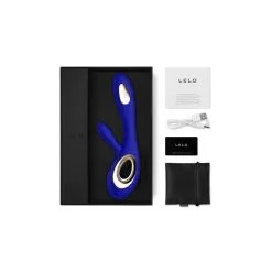 LELO Vibromasseur SORAYA WAVE 22 X 3.8 Cm Bleu Nuit -FÉMINITÉS boutique vibromasseur soraya wave 22 x 38 cm bleu nuit 6