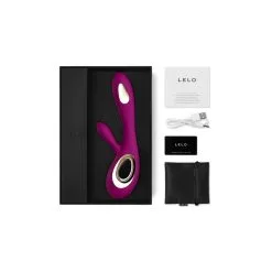 LELO Vibromasseur SORAYA WAVE 22 X 3.8 Cm Mauve -FÉMINITÉS boutique vibromasseur soraya wave 22 x 38 cm mauve 3