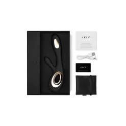 LELO Vibromasseur SORAYA WAVE 22 X 3.8 Cm Noir -FÉMINITÉS boutique vibromasseur soraya wave 22 x 38 cm noir 3
