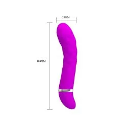 Pretty Love Vibromasseur Truda 19.5 X 3.5cm - Fushia -FÉMINITÉS boutique vibromasseur truda 195 x 35cm violet 17