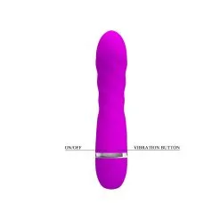Pretty Love Vibromasseur Truda 19.5 X 3.5cm - Fushia -FÉMINITÉS boutique vibromasseur truda 195 x 35cm violet 18