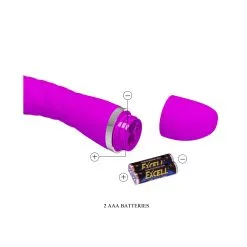 Pretty Love Vibromasseur Truda 19.5 X 3.5cm - Fushia -FÉMINITÉS boutique vibromasseur truda 195 x 35cm violet 19