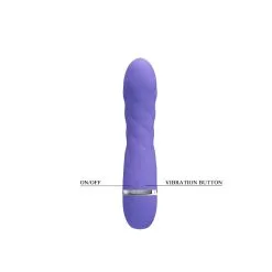 Pretty Love Vibromasseur Truda 19.5 X 3.5cm - Violet -FÉMINITÉS boutique vibromasseur truda 195 x 35cm violet 8