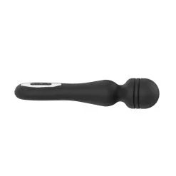 Generique Vibromasseur Wand Genius | Tête 41mm Noir -FÉMINITÉS boutique vibromasseur wand genius tete 41mm noir 2