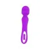 Generique Vibromasseur Wand GENIUS Violet - Tête 41mm