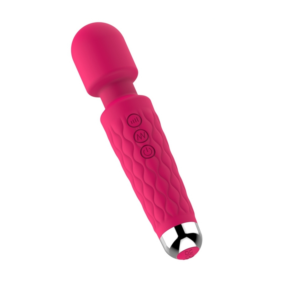 Generique Wand AV STIM 20cm - Tête 42mm Rose 2 Generique Wand AV STIM 20cm - Tête 42mm Rose – Image 2