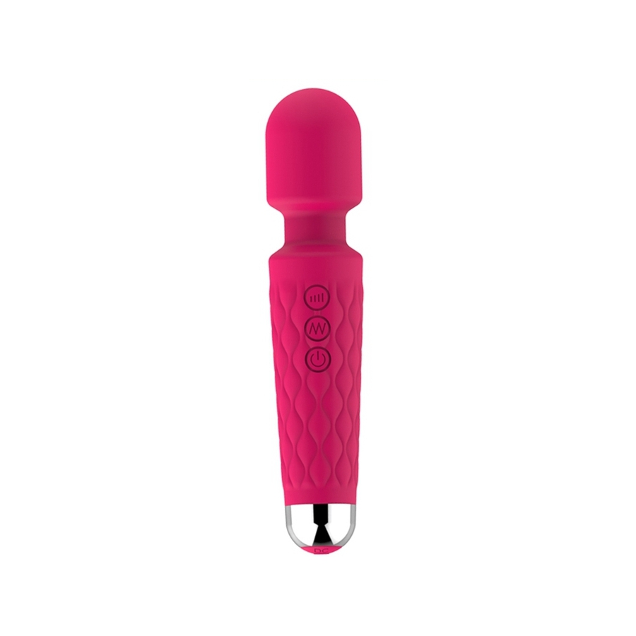Generique Wand AV STIM 20cm - Tête 42mm Rose 1 Generique Wand AV STIM 20cm - Tête 42mm Rose