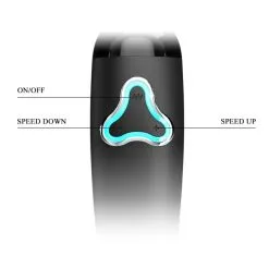 Wand BODY PULSE Pretty Love 25cm - Tête 40mm Noir 8 Wand BODY PULSE Pretty Love 25cm - Tête 40mm Noir -FÉMINITÉS boutique wand body pulse pretty love 25cm tete 40mm noir 3