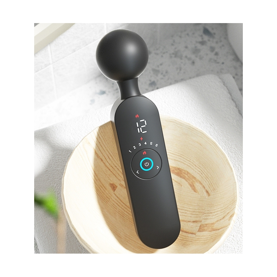 Generique Wand Chauffant ATLAS Noir - Tête 50mm 4 Generique Wand Chauffant ATLAS Noir - Tête 50mm – Image 4