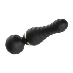 KINKgear Wand FREE MAGIC 19.5cm - Tête 51mm Noir -FÉMINITÉS boutique wand free magic 195cm tete 51mm noir 4