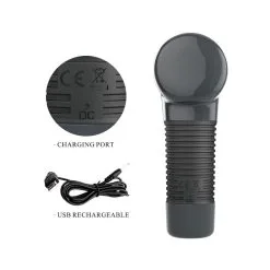 Wand GUN POWER Pretty Love - Tête 52mm -FÉMINITÉS boutique wand gun power pretty love tete 52mm 6