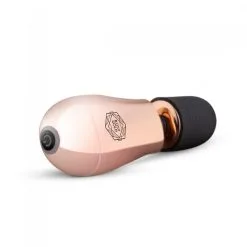 Rosy Gold Wand MINI MASSAGER 12.5 X 3 Cm | Tête 30mm -FÉMINITÉS boutique wand mini massager 125 x 3 cm tete 30mm 2