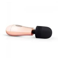 Rosy Gold Wand MINI MASSAGER 12.5 X 3 Cm | Tête 30mm -FÉMINITÉS boutique wand mini massager 125 x 3 cm tete 30mm 3