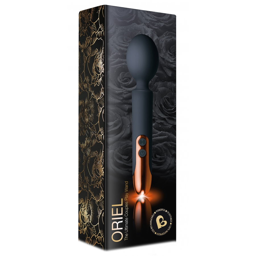 Rocks Off Wand ORIEL Noir | Tête 46mm 2 Rocks Off Wand ORIEL Noir | Tête 46mm – Image 2