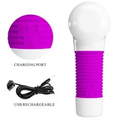 Wand Pistolet SUPER POWER Pretty Love -FÉMINITÉS boutique wand pistolet super power pretty love 3