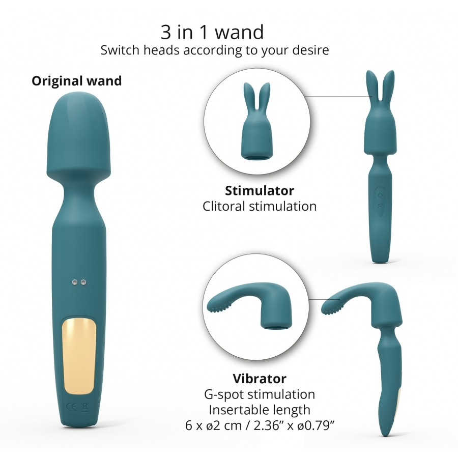 Wand R-EVOLUTION Love To Love Vert 3 Wand R-EVOLUTION Love To Love Vert – Image 3
