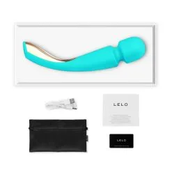 LELO Wand SMART WAND 2 30cm Bleu -FÉMINITÉS boutique wand smart wand 2 30cm bleu 2